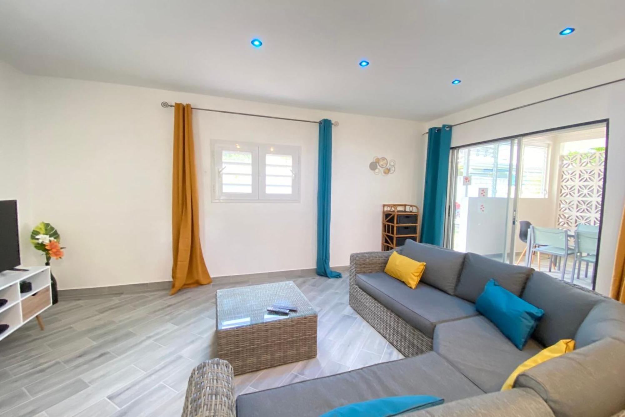 972M Beautiful Air-Conditioned Villa With Garden Le Carbet Esterno foto