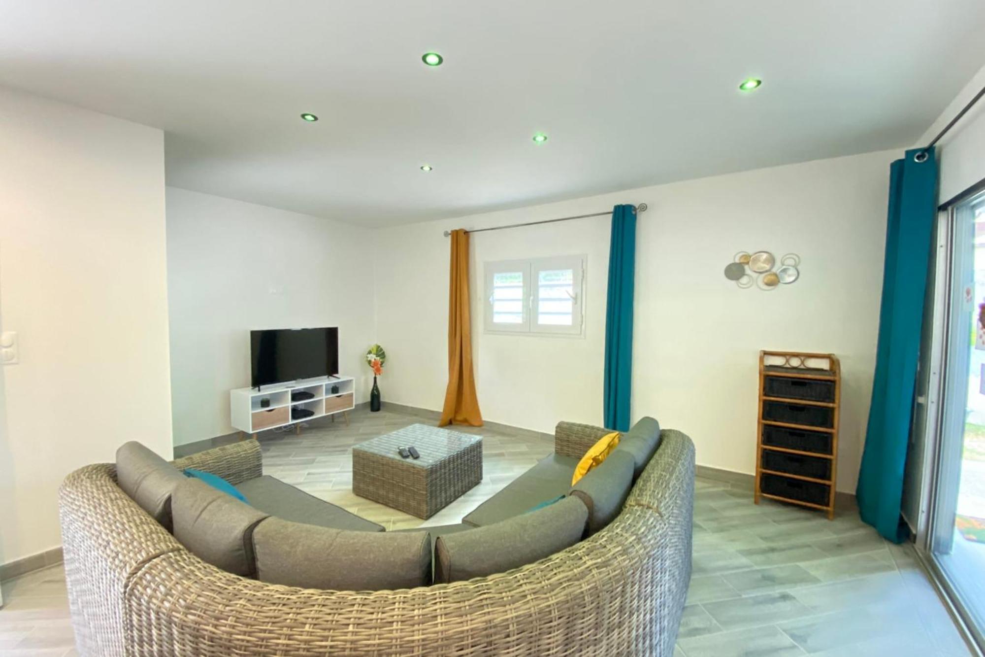 972M Beautiful Air-Conditioned Villa With Garden Le Carbet Esterno foto